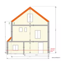 Fa&ccedil;ade arriere avant travaux
