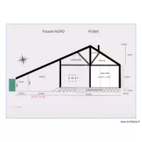 facade NORD chalet 50    bon 