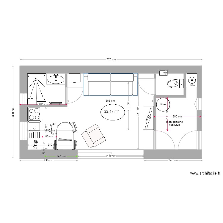 annexe mat. Plan de 0 pièce et 0 m2