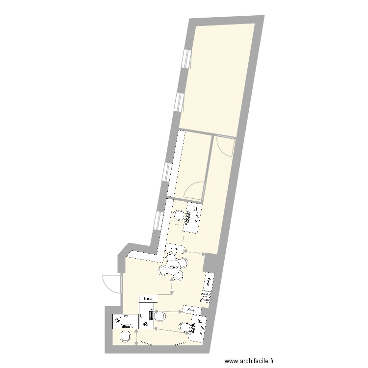 Bureau Sécurité Hypothèse 04. Plan de 0 pièce et 0 m2