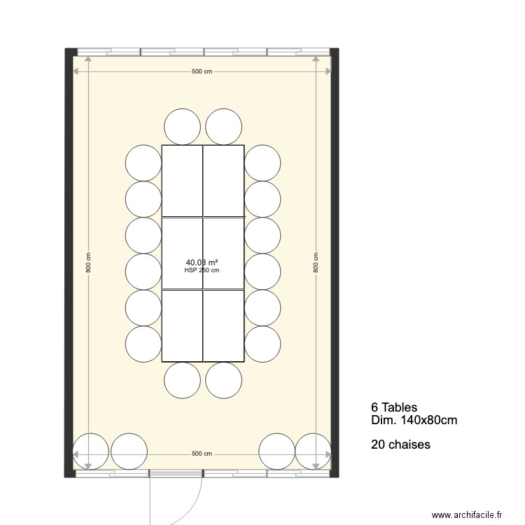 Salle de Réunion 1. Plan de 0 pièce et 0 m2