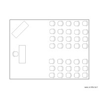tente de conférence 6 x 8