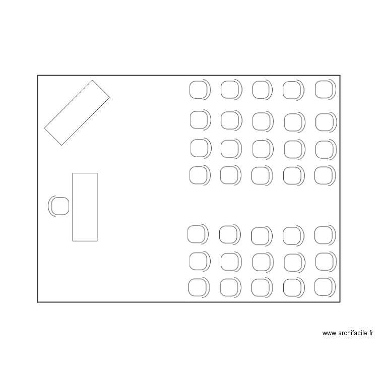 tente de conférence 6 x 8. Plan de 0 pièce et 0 m2