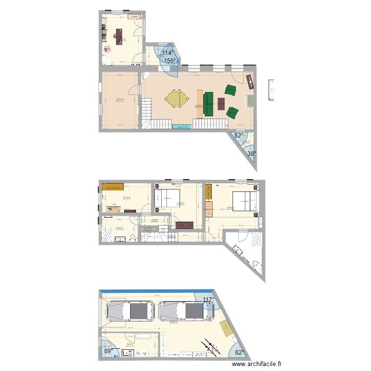 Maison MLJ. Plan de 0 pièce et 0 m2