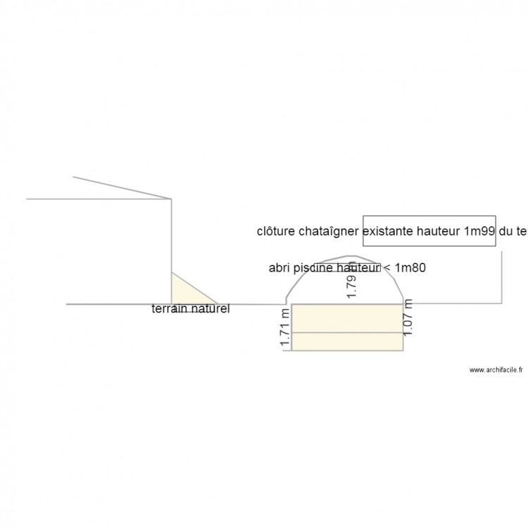 piscine4NAT. Plan de 0 pièce et 0 m2