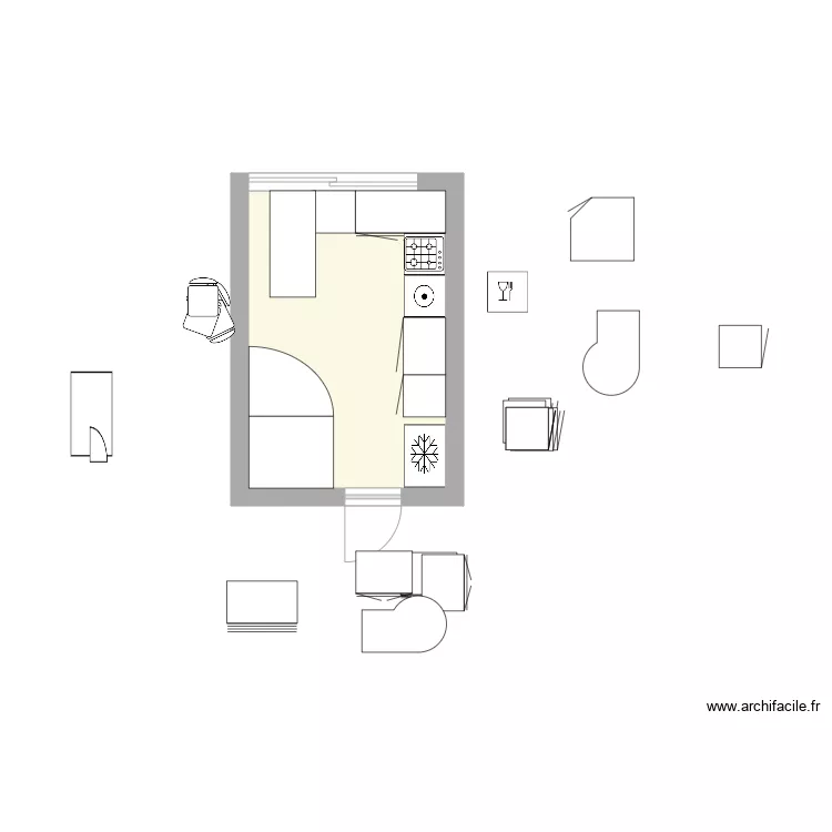 Cuisine. Plan de Cuisine. Plan de