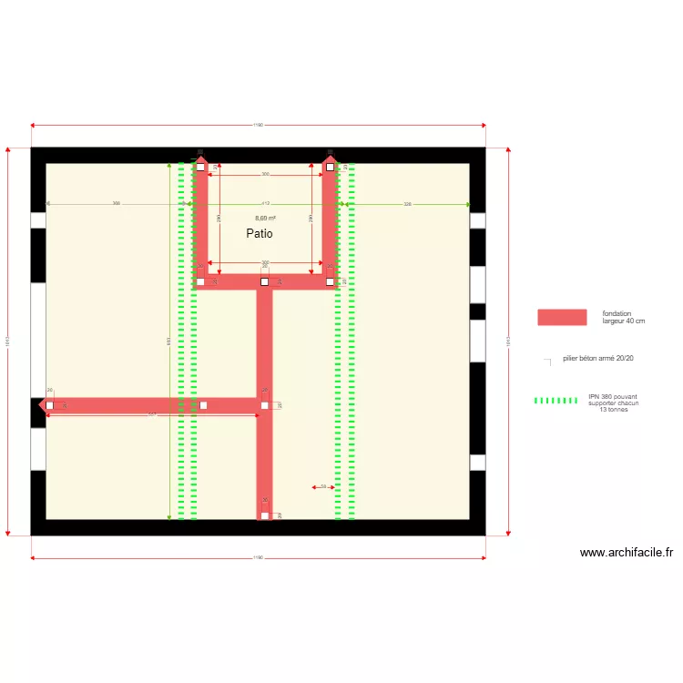 St Jean Lasseille RDC maçonerie. Plan de St Jean Lasseille RDC maçonerie. Plan de
