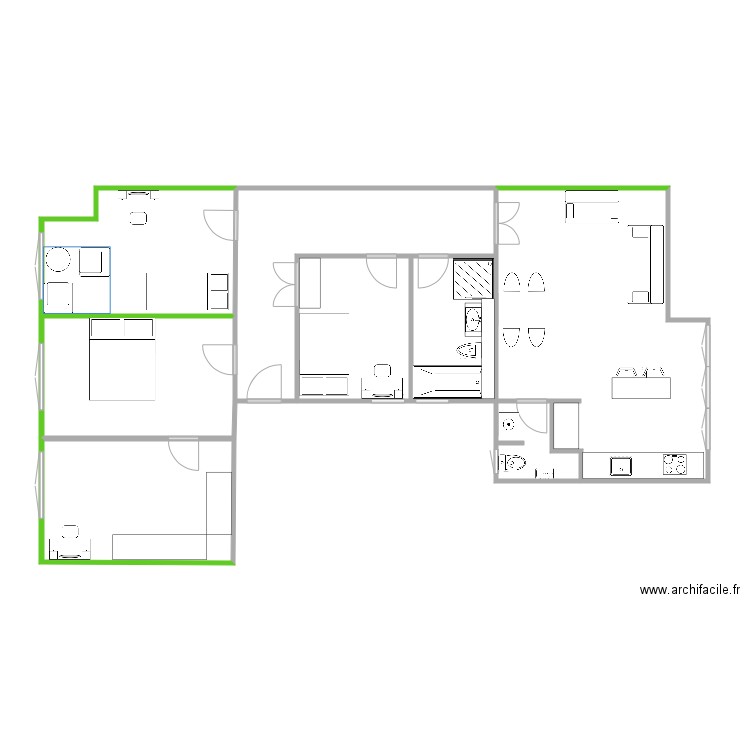 quart izolacja akustyczna. Plan de 0 pièce et 0 m2