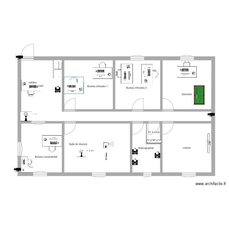 etude2. Plan de 0 pièce et 0 m2