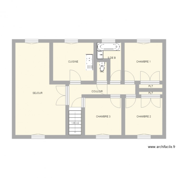 BOUMIER. Plan de 0 pièce et 0 m2