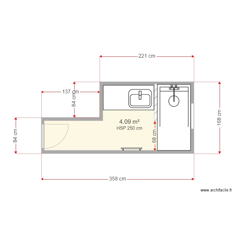 Projet  Dombey . Plan de 0 pièce et 0 m2