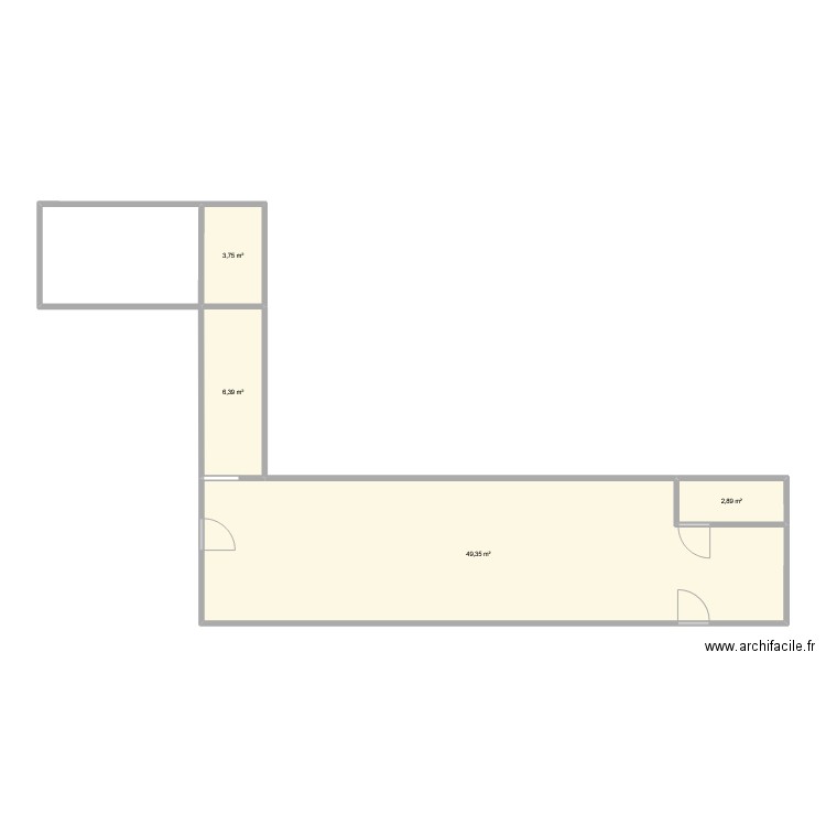 labo. Plan de 0 pièce et 0 m2