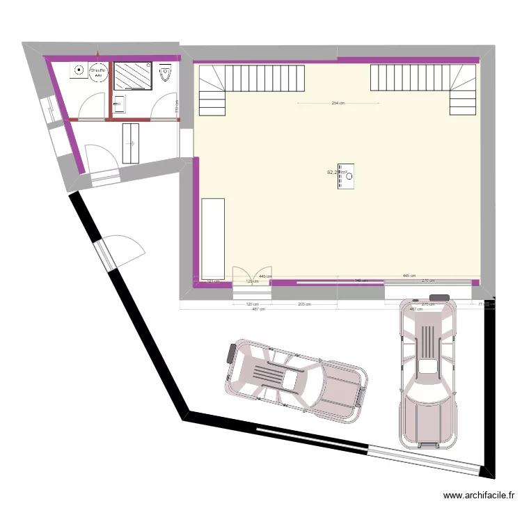 Plan RDC brut avec isolation thermique 16 aout 21. Plan de Plan RDC brut avec isolation thermique 16 aout 21. Plan de