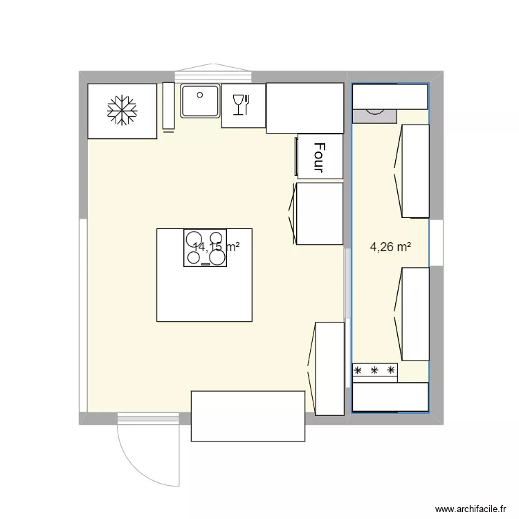 Plan cuisine 97212. Plan de 