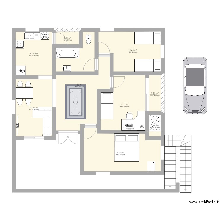 Monplan01. Plan de 0 pièce et 0 m2