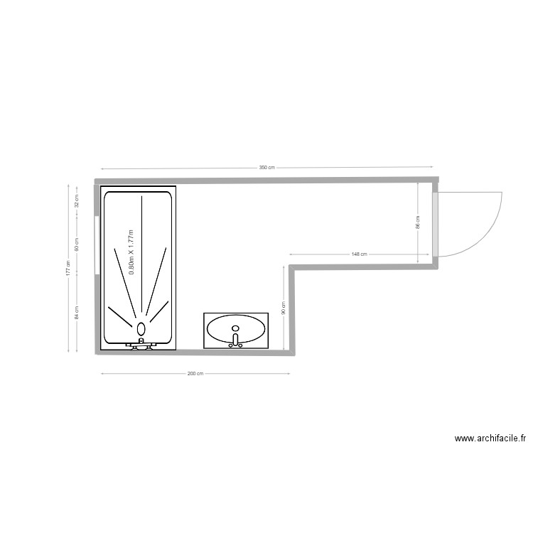 Goupil Gilberte. Plan de 0 pièce et 0 m2