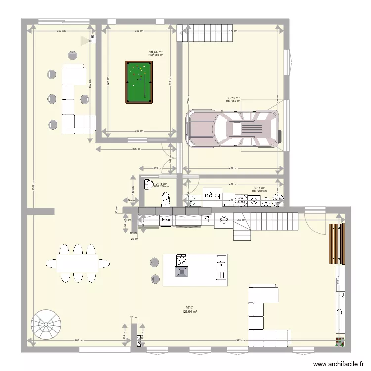 RDC RP. Plan de RDC RP. Plan de