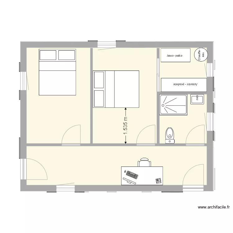 ETAGE  OCTOBRE 7. Plan de 