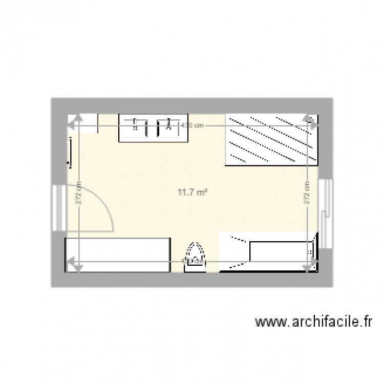 hfl. Plan de 0 pièce et 0 m2