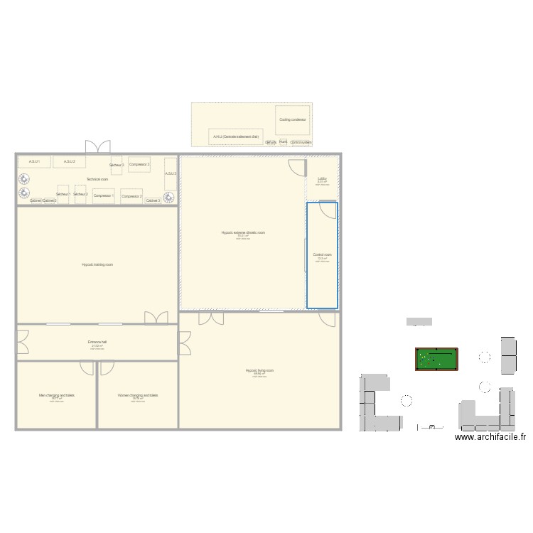 Academie. Plan de 0 pièce et 0 m2