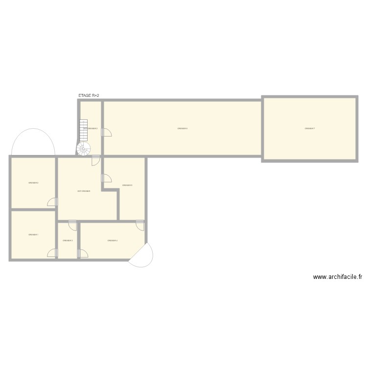 CHERCORAT R2. Plan de 0 pièce et 0 m2