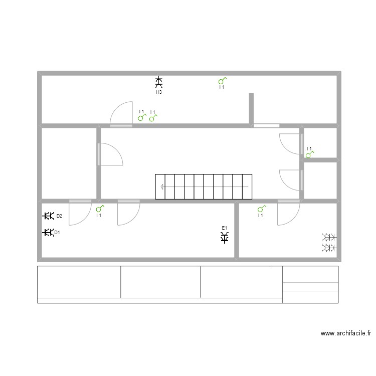 PREMIER ETAGE. Plan de 0 pièce et 0 m2