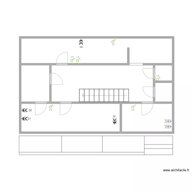 PREMIER ETAGE. Plan de PREMIER ETAGE. Plan de