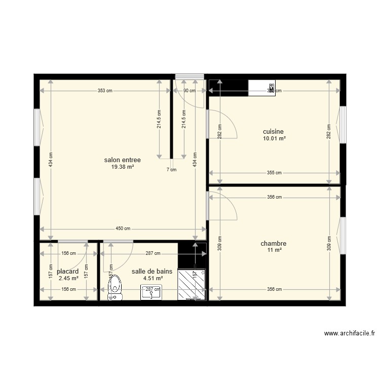 geneslay 2 eme etage v2. Plan de 0 pièce et 0 m2