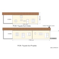 PCMI 5 Façace sud Projet 3