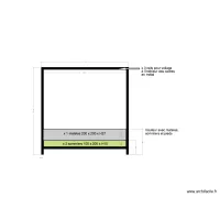 Lit &agrave; baldaquin face