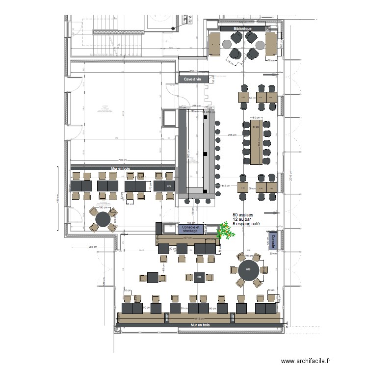 Brasserie new. Plan de 0 pièce et 0 m2