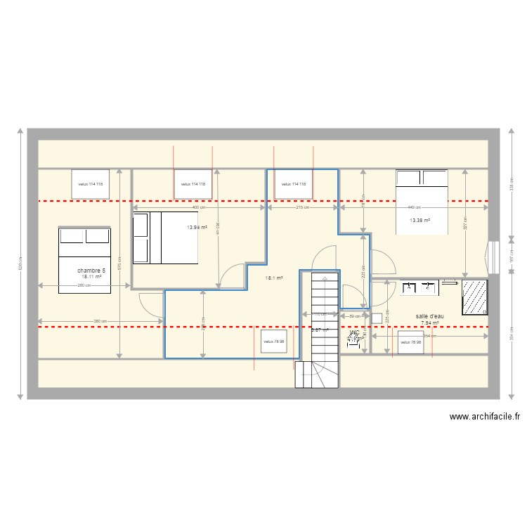 projet. Plan de 0 pièce et 0 m2