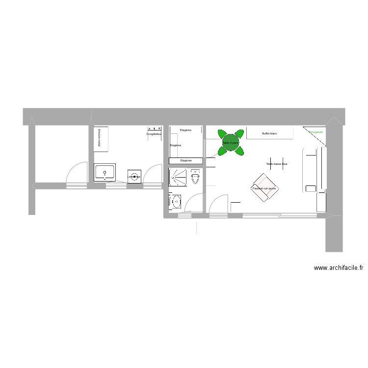 Les Myrthes Dépendances. Plan de 0 pièce et 0 m2