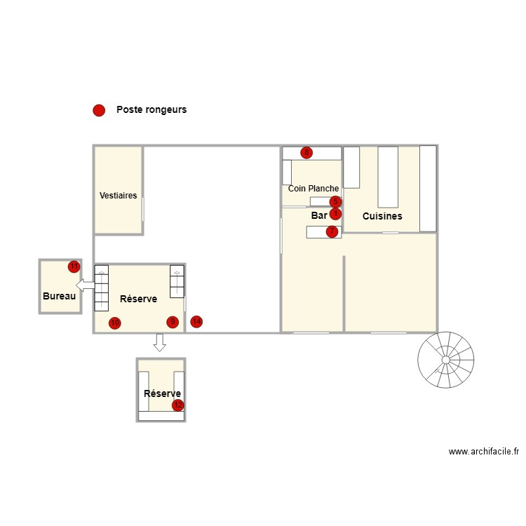 Le Riad 3. Plan de 0 pièce et 0 m2