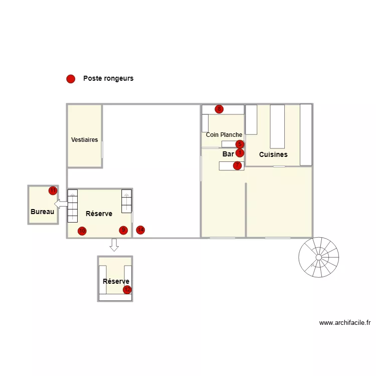 Le Riad 3. Plan de Le Riad 3. Plan de