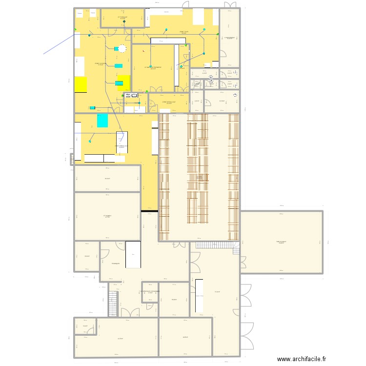 Plan labo 2. Plan de 0 pièce et 0 m2