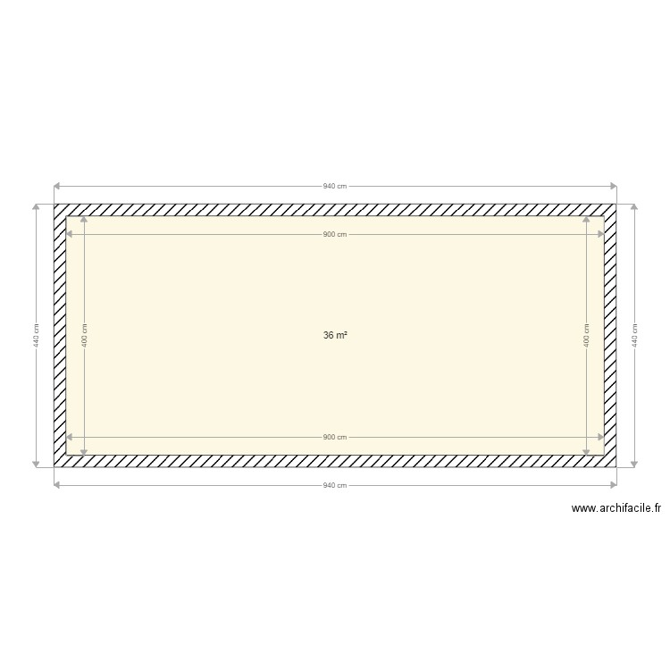 piscine surface. Plan de 0 pièce et 0 m2