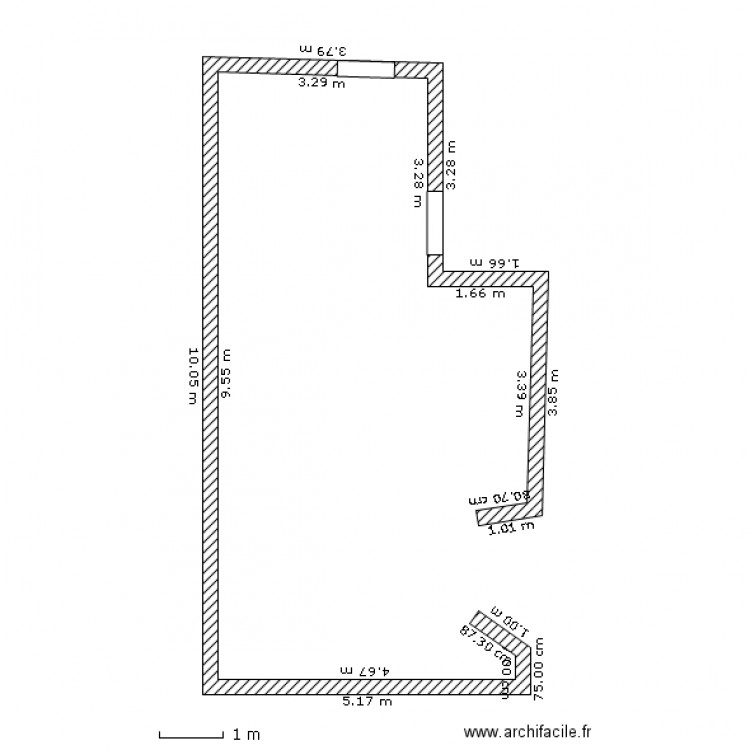 magasin. Plan de 0 pièce et 0 m2