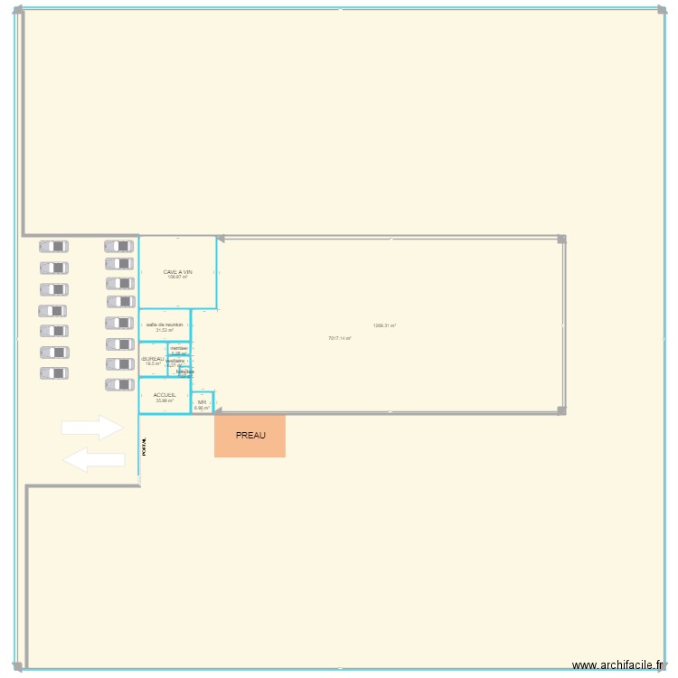 BATIMENT PROJET. Plan de 0 pièce et 0 m2