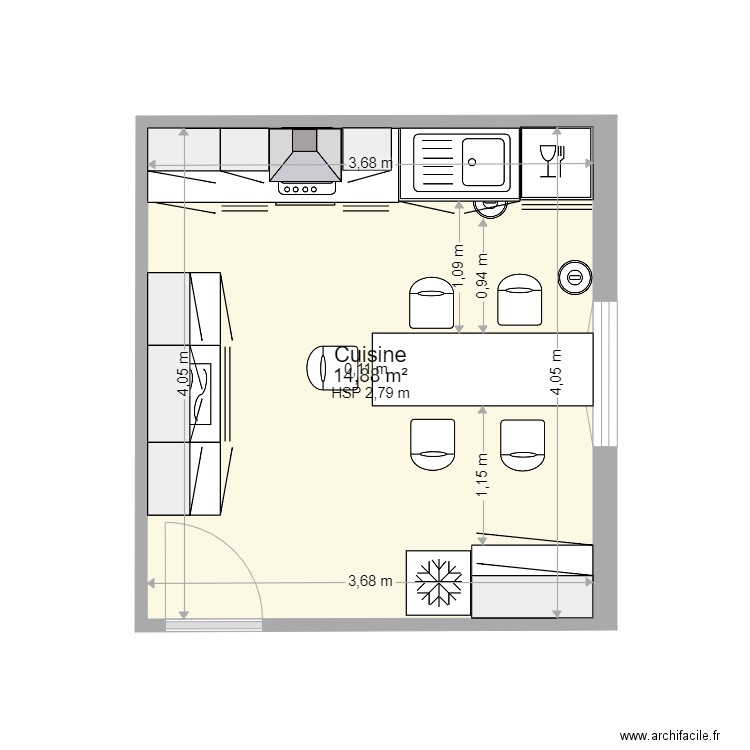 20210427 Plan Cuisiniste. Plan de 0 pièce et 0 m2