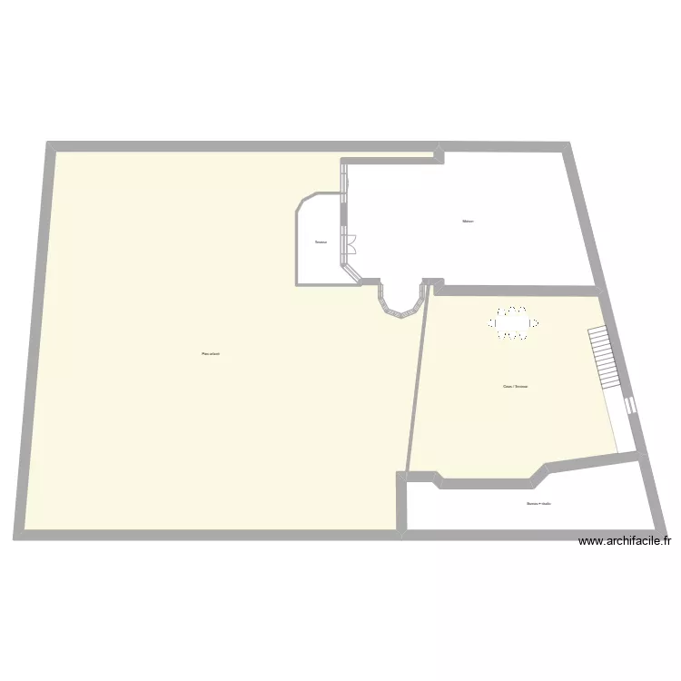 Gay Maison AVEC TERRAIN. Plan de 