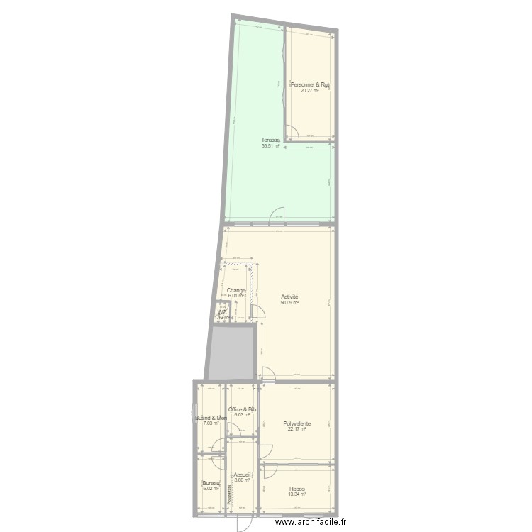 5 Leclerc La Ferte Alais PROJET GD V3. Plan de 0 pièce et 0 m2