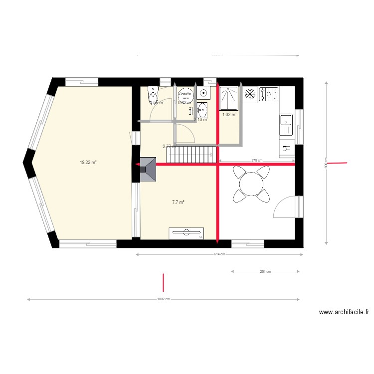 PLAN RDC OK. Plan de 0 pièce et 0 m2