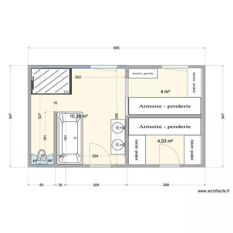 SDB Gairaut version 2. Plan de 