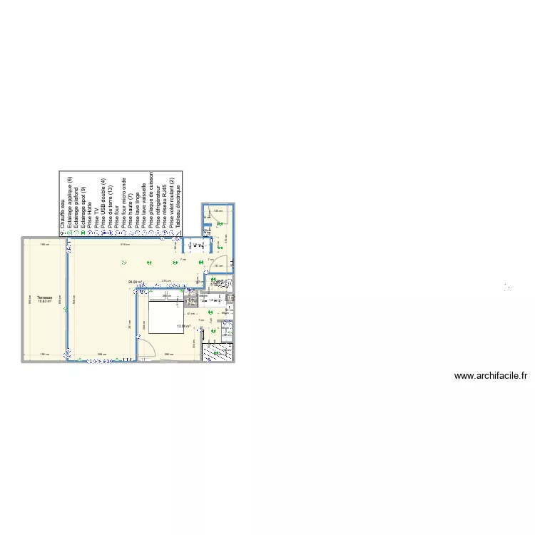 Santa Clara 2 face mer sans meubles V3.1. Plan de 