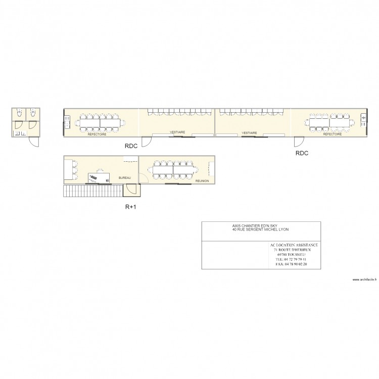 AXIS VAISE. Plan de 0 pièce et 0 m2