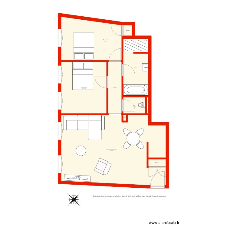 BI 1324 non côté. Plan de 0 pièce et 0 m2