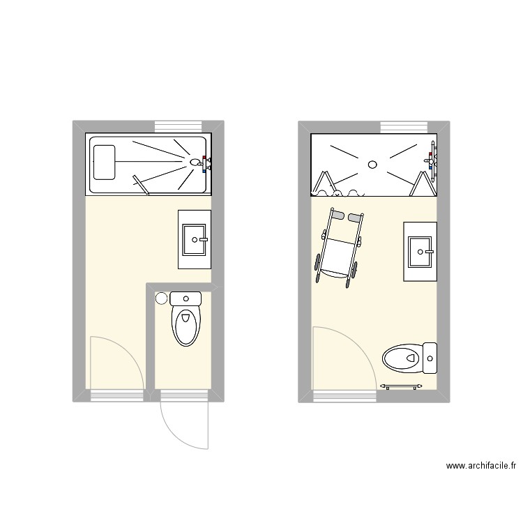 carree. Plan de 0 pièce et 0 m2