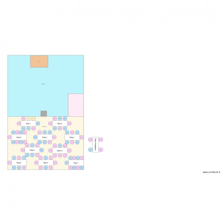 Cécile & Clément5. Plan de 5 pièces et 154 m2