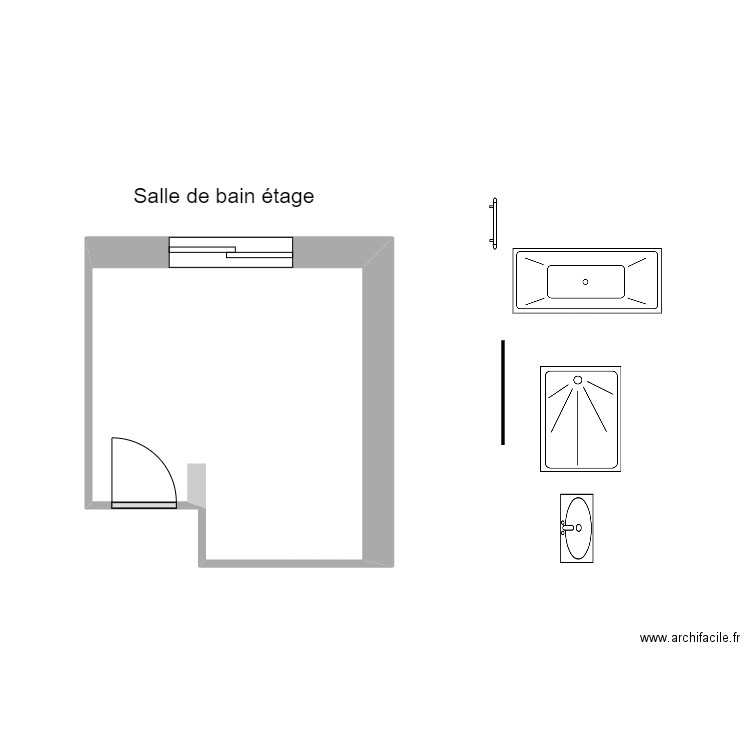 SDB 2 Mittainville exécution. Plan de 0 pièce et 0 m2